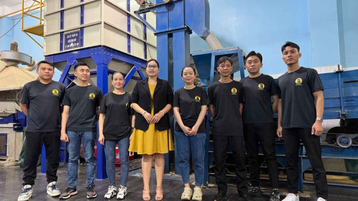 Nhà máy Lyon Coffee kiểm định chất lượng cà phê bột Robusta rang xay sẵn