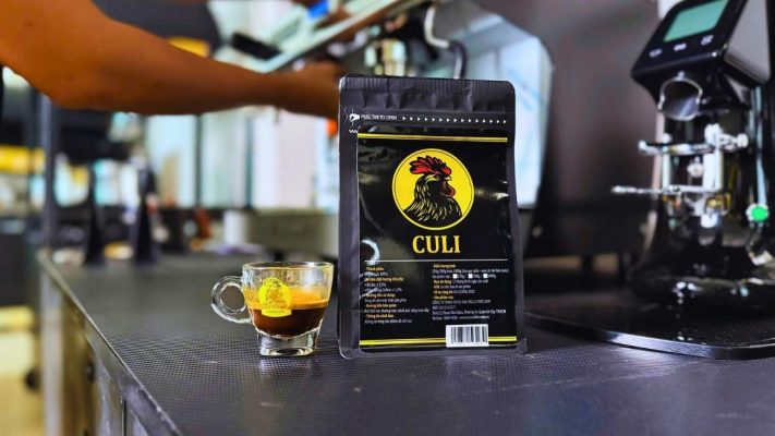 Ly espresso và ly phin từ cà phê Culi Buôn Ma Thuột đậm vị.