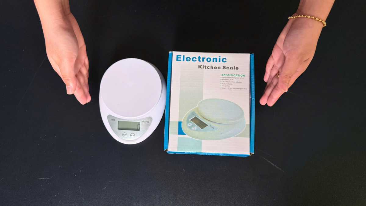 Cân điện tử WH-B05 độ chính xác 1g, thiết kế nhỏ gọn cho quầy bar