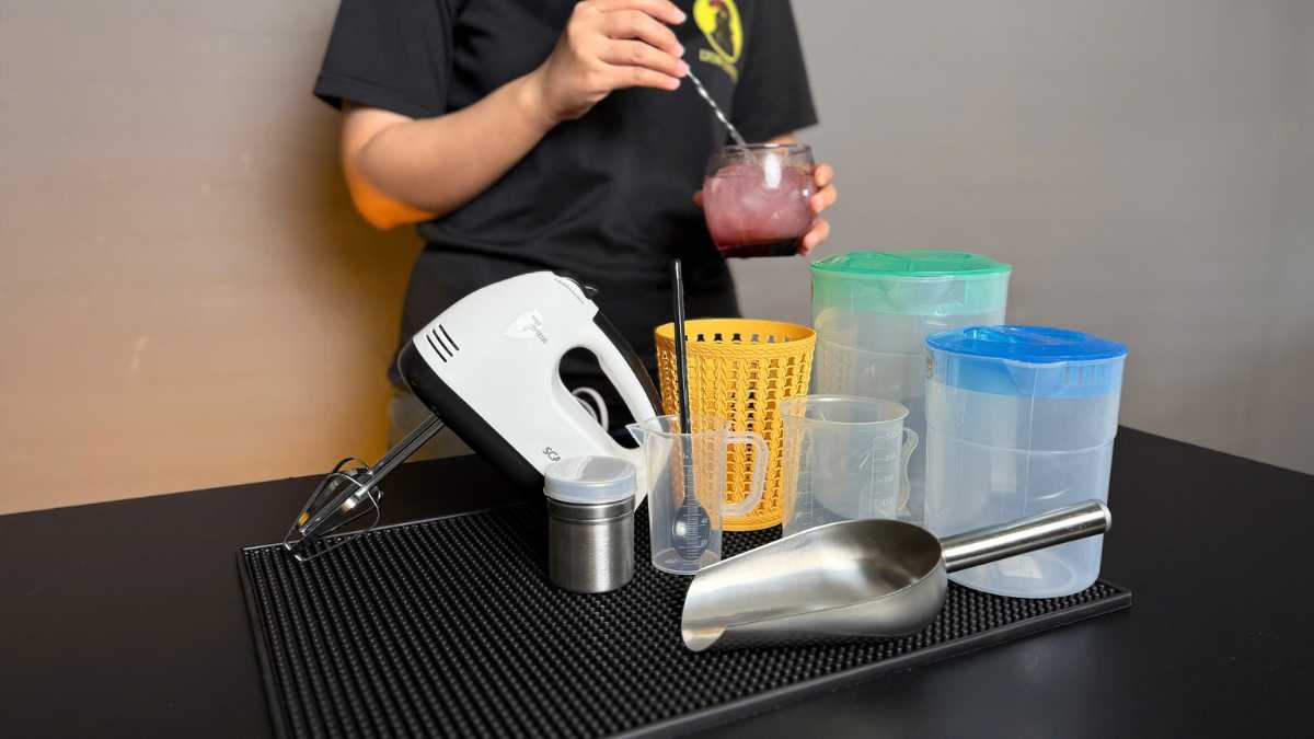 Dụng cụ pha chế cho quán cà phê nhỏ, văn phòng và gia đình