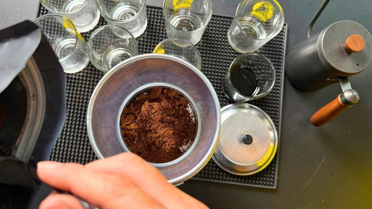 Phin cà phê nhôm 200gr nhẹ bền dung tích lớn phục vụ 8 đến 10 ly