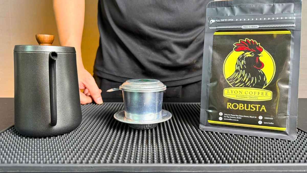 Phin nhôm loại nhỏ dùng linh hoạt cho văn phòng, sinh viên và du lịch