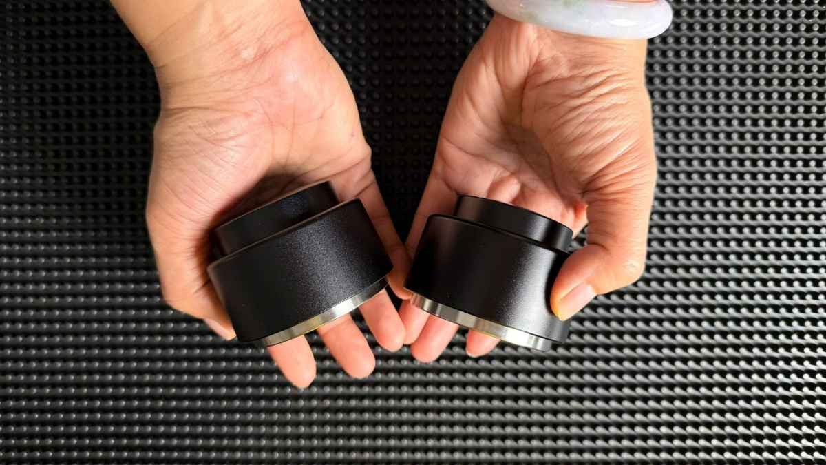 Tamper OCD lò xo 58mm phù hợp quán nhỏ, văn phòng và gia đình.