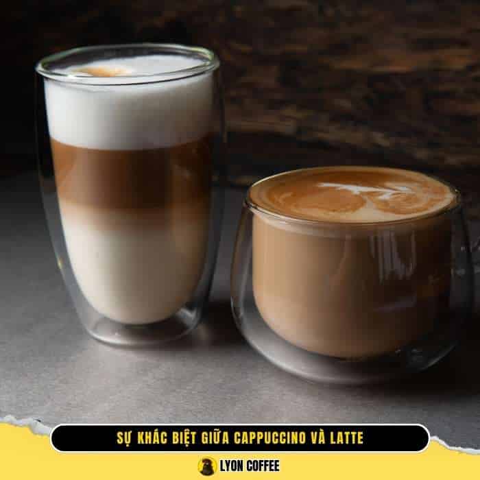 Cappuccino và Latte - Sự khác biệt và cách làm tại nhà
