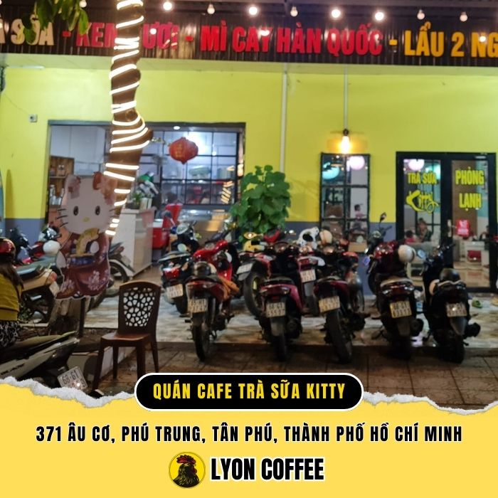 Quán cafe trà sữa Kitty