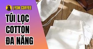Túi lọc cotton đun nấu lọc ủ trà pha cafe