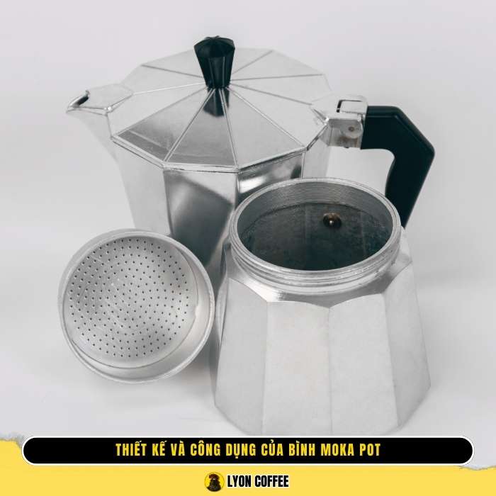 Thiết kế và công dụng của Moka Pot