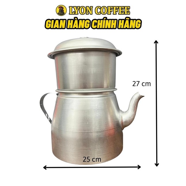 Hướng dẫn cách sử dụng ấm pha cafe phin nhôm 200gram