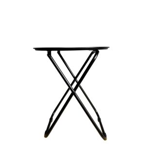 Bàn khung sắt gấp gọn quán cafe