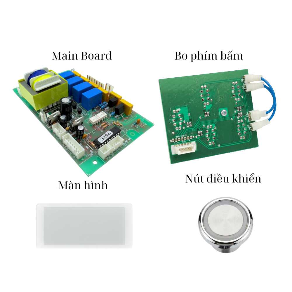 Board mạch & nút điều khiển máy pha Gemilai - Ảnh 2