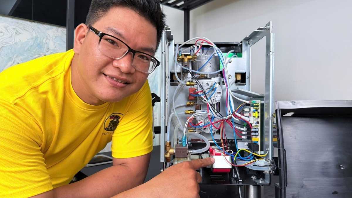 Cấu tạo bơm ULKA Inox 304 & đồng thau chịu nhiệt cao