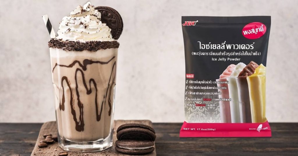Ice Jelly Powder bột frappe ổn định kết cấu