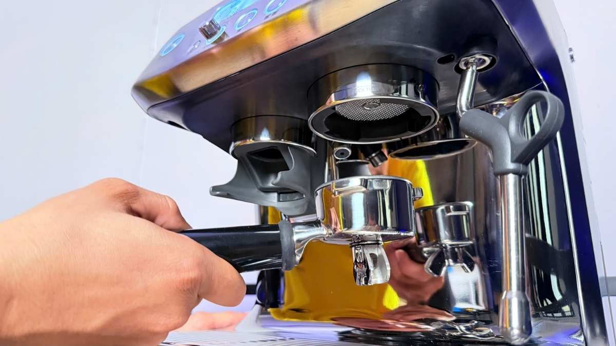 Breville 878 1 group 58mm và công nghệ ThermoJet 3 giây