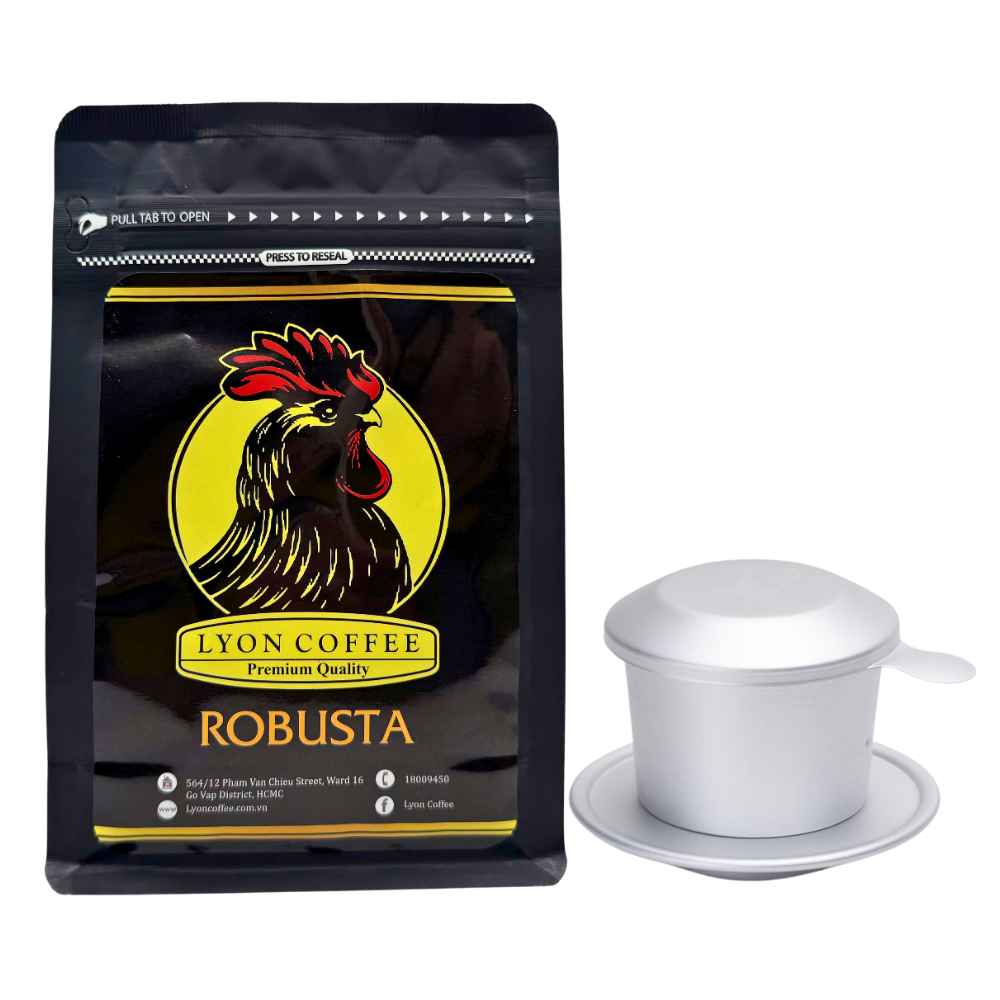 Cà phê bột Robusta rang xay sẵn - Ảnh 5