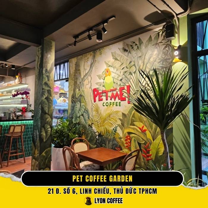 Cafe thú cưng Pet Me - Quán cà phê chó mèo ở Quận Thủ Đức TPHCM