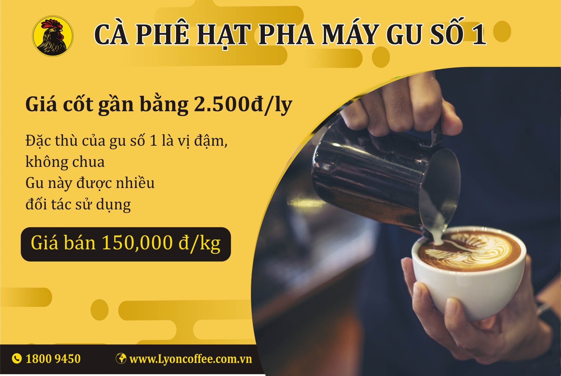 Đánh giá cà phê pha máy gu số 1
