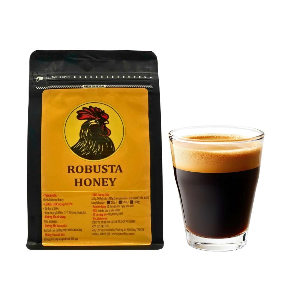 Cà phê hạt Robusta Honey - Ảnh 6