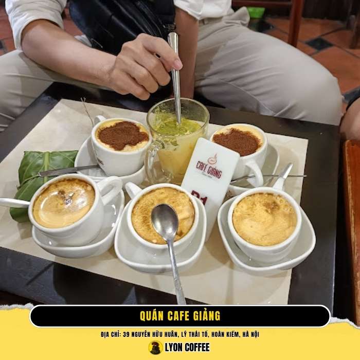 Cafe Giảng - Top quán cà phê trứng Nguyễn Hữu Huân ngon nhất ở Hà Nội