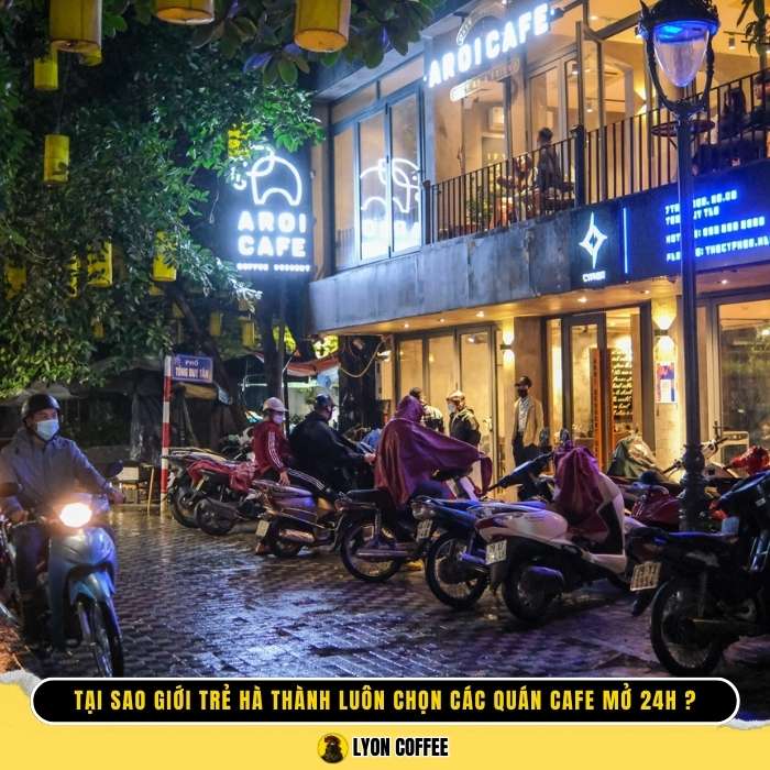 Tại sao giới trẻ Hà Thành luôn chọn các quán cafe mở cửa xuyên đêm 24/24h ở Hà Nội