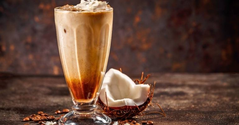 Công thức cafe nước cốt dừa mát lạnh đơn giản