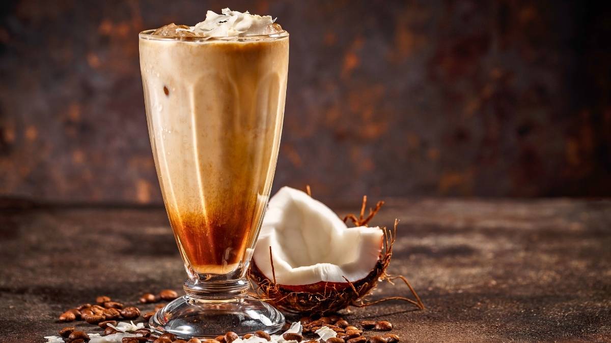 Công thức cafe nước cốt dừa mát lạnh đơn giản