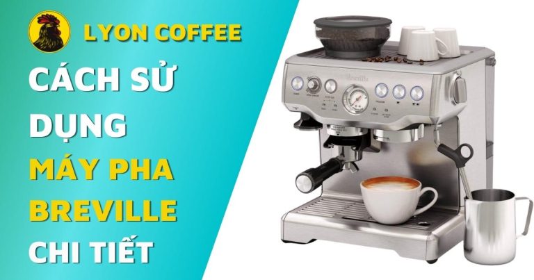 cách sử dụng máy pha cà phê breville