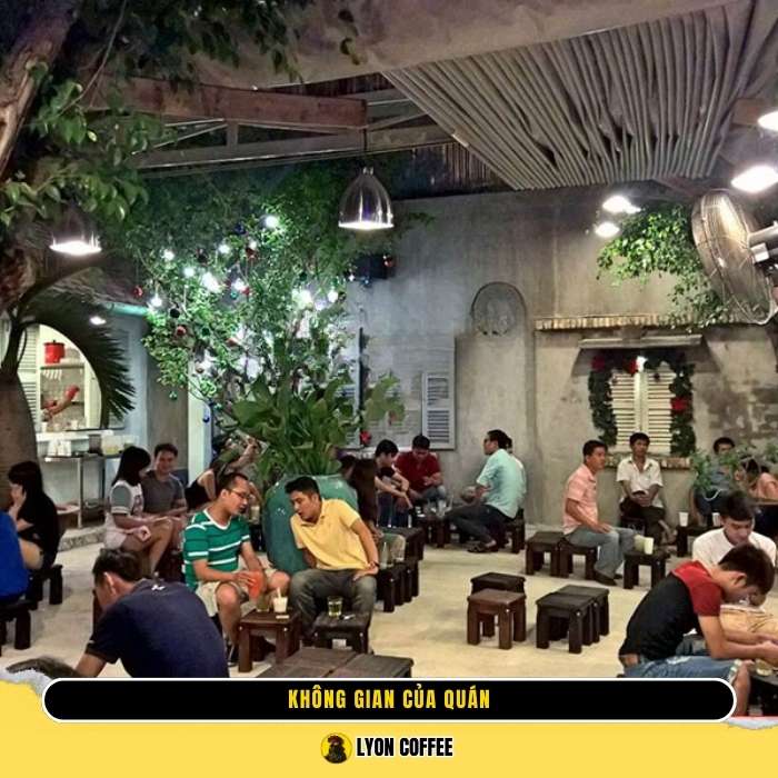 Không gian của quán Coffee Cuckoo - Cafe 95 Bàu Cát 2 Tân Bình