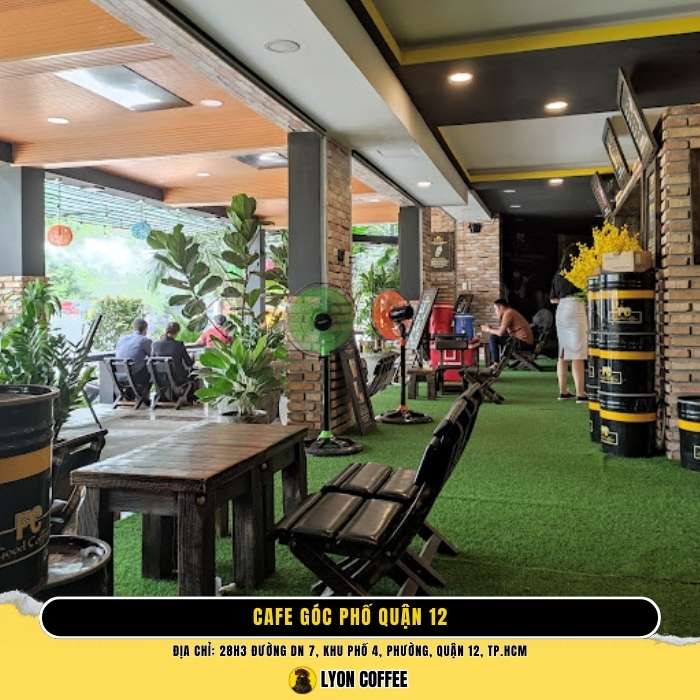 Cafe góc phố Quận 12 - Top quán cà phê tại Tphcm view đẹp ngon giá rẻ