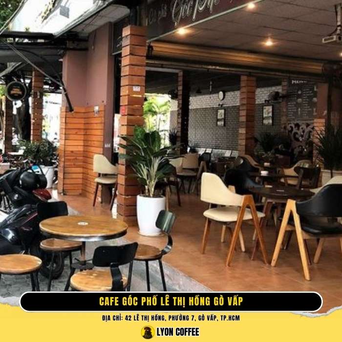 Cafe góc phố Lê Thị Hồng Gò Vấp - Top quán cà phê tại Tphcm view đẹp ngon giá rẻ