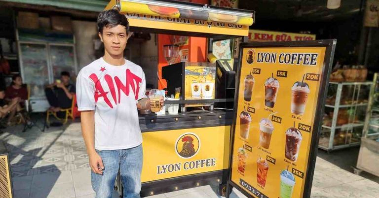 Cà phê hạt nguyên chất pha phin pha máy tại An Giang