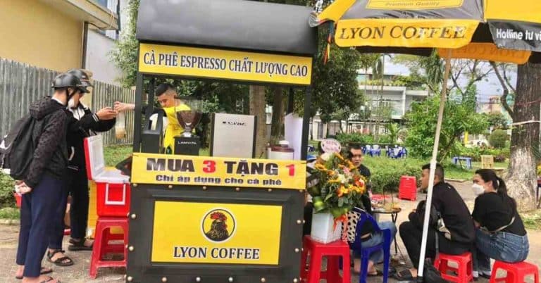 Cà phê hạt nguyên chất pha phin pha máy tại Bắc Giang