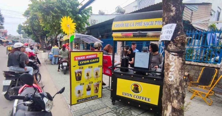 Cà phê hạt nguyên chất pha phin pha máy tại Bến Tre