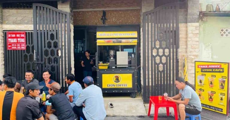 Cà phê hạt nguyên chất pha phin pha máy tại Bình Định