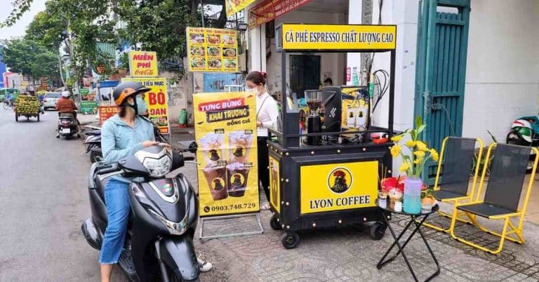 Cà phê hạt nguyên chất pha phin pha máy tại Bình Thuận