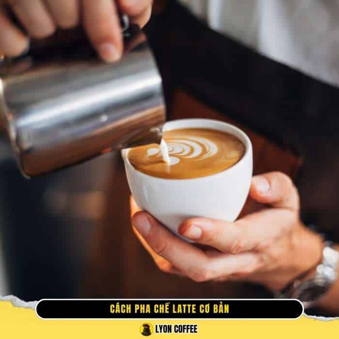 Cách pha chế cafe Latte ngon đơn giản tại nhà