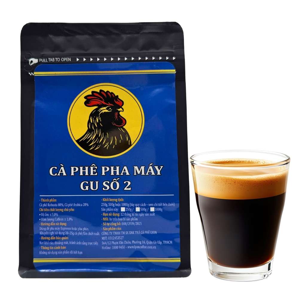 Cà phê hạt pha máy gu số 2 - Ảnh 8