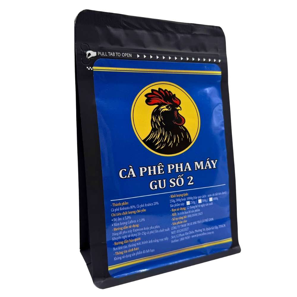 Cà phê hạt pha máy gu số 2 - Ảnh 2