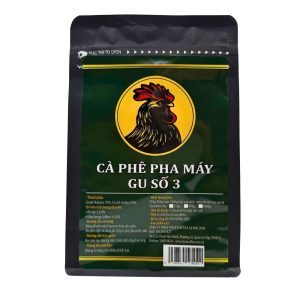 Cà phê hạt pha máy gu số 3