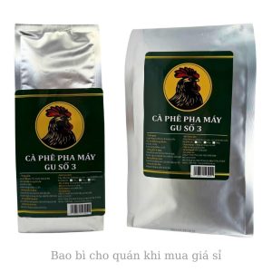 Cà phê hạt pha máy gu số 3