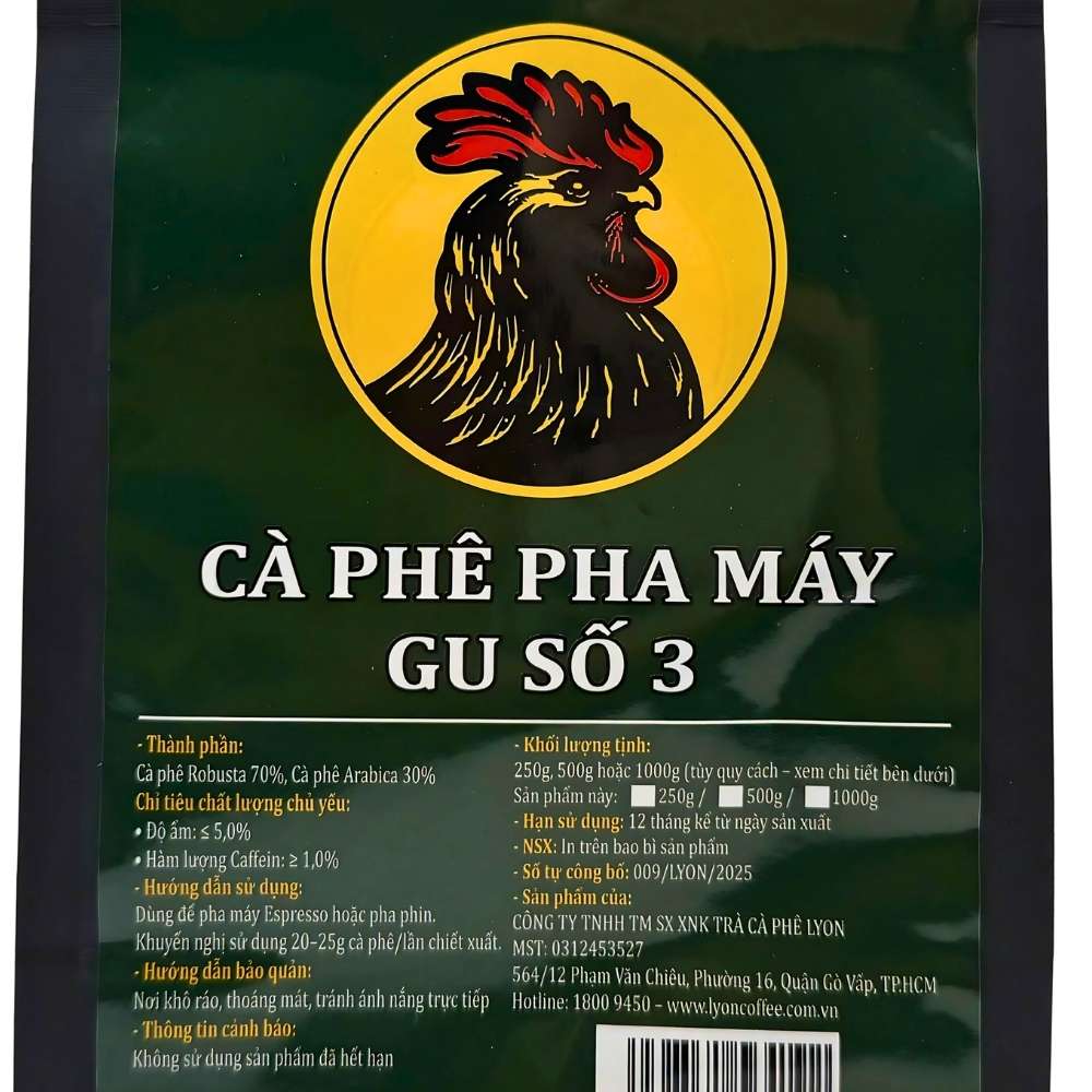 Cà phê hạt pha máy gu số 3 - Ảnh 9