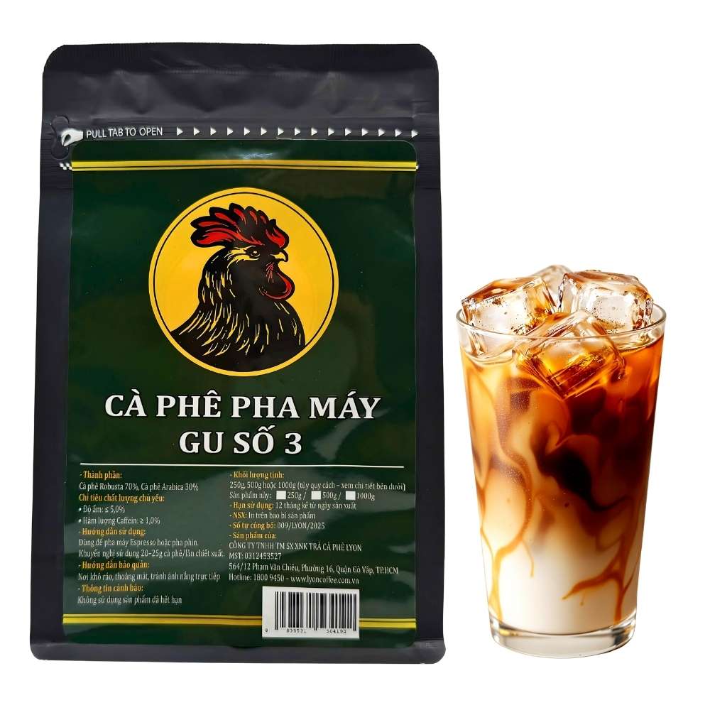 Cà phê hạt pha máy gu số 3 - Ảnh 7
