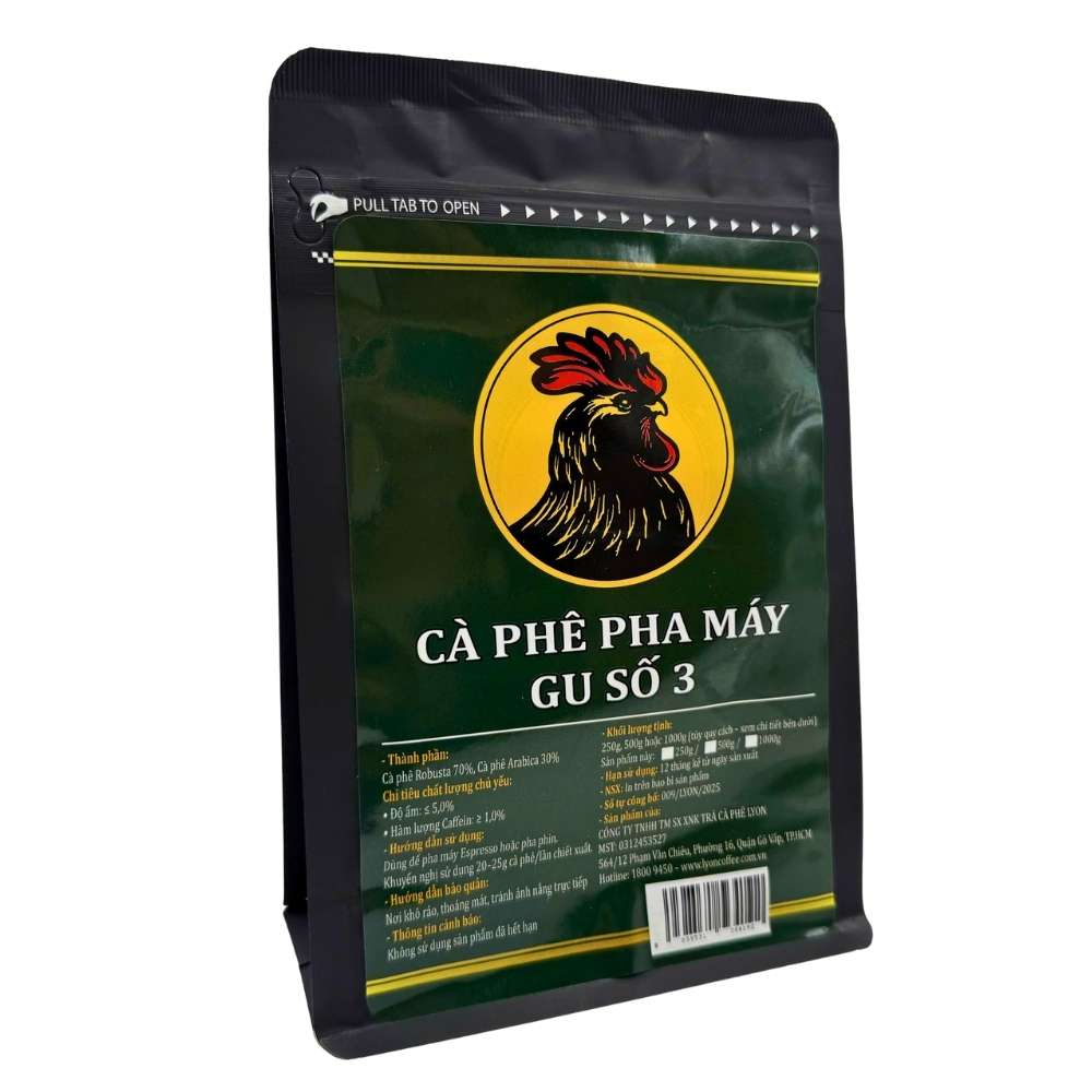 Cà phê hạt pha máy gu số 3 - Ảnh 2