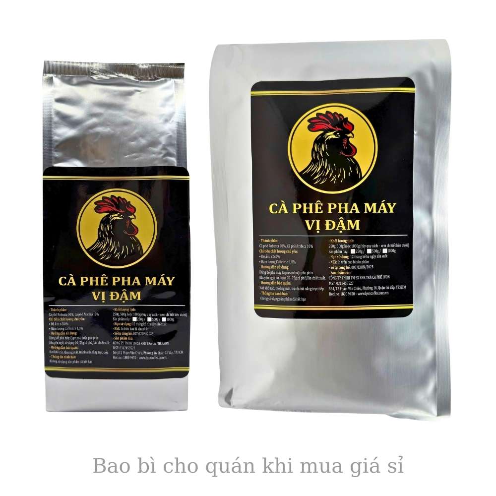 Cà phê hạt pha máy vị đậm — Blend gu mạnh cho espresso - Ảnh 10