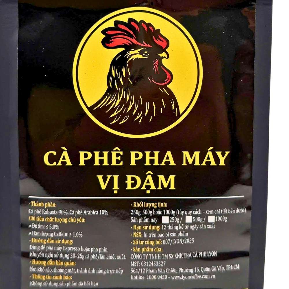 Cà phê hạt pha máy vị đậm — Blend gu mạnh cho espresso - Ảnh 6