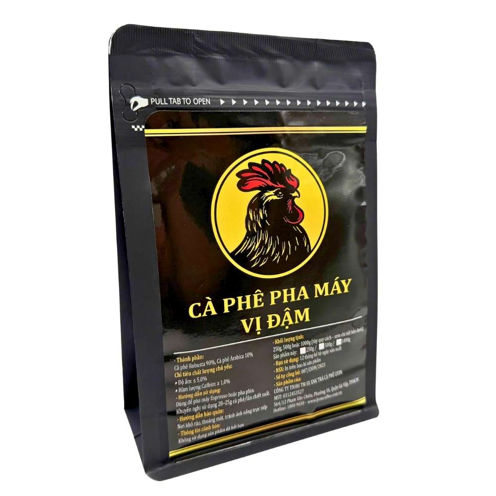Cà phê hạt pha máy vị đậm — Blend gu mạnh cho espresso - Ảnh 2