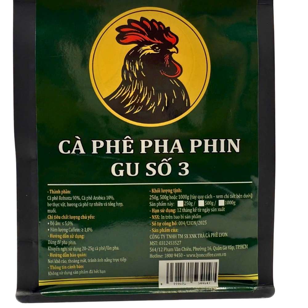 Cà phê hạt pha phin gu số 3 - Gu đậm đà, hậu ngọt nhẹ - Ảnh 8