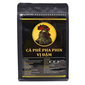 Cà phê pha phin vị đậm