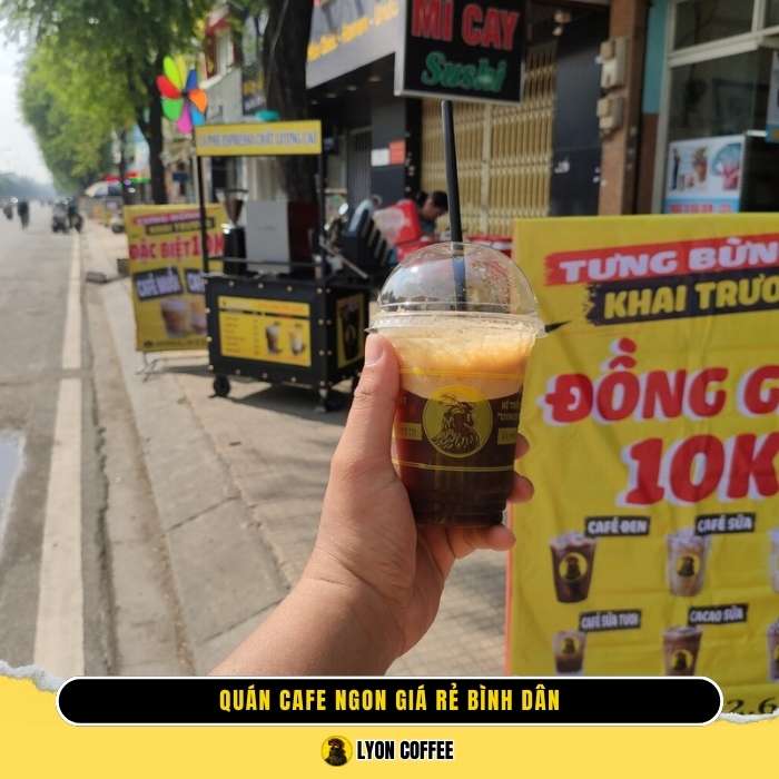 Cafe hạt nguyên chất pha phin, pha máy ngon giá rẻ ở Bắc Giang