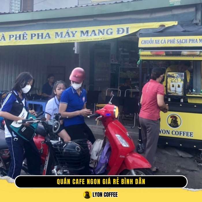 Cafe take away mang về Tân Uyên Bình Dương