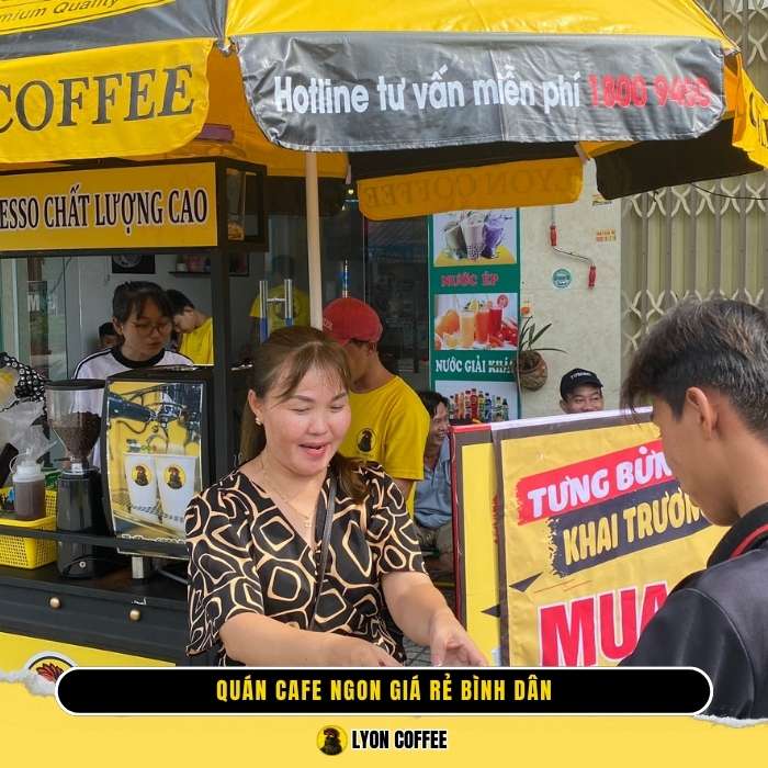 Cafe hạt nguyên chất Tân Uyên Bình Dương